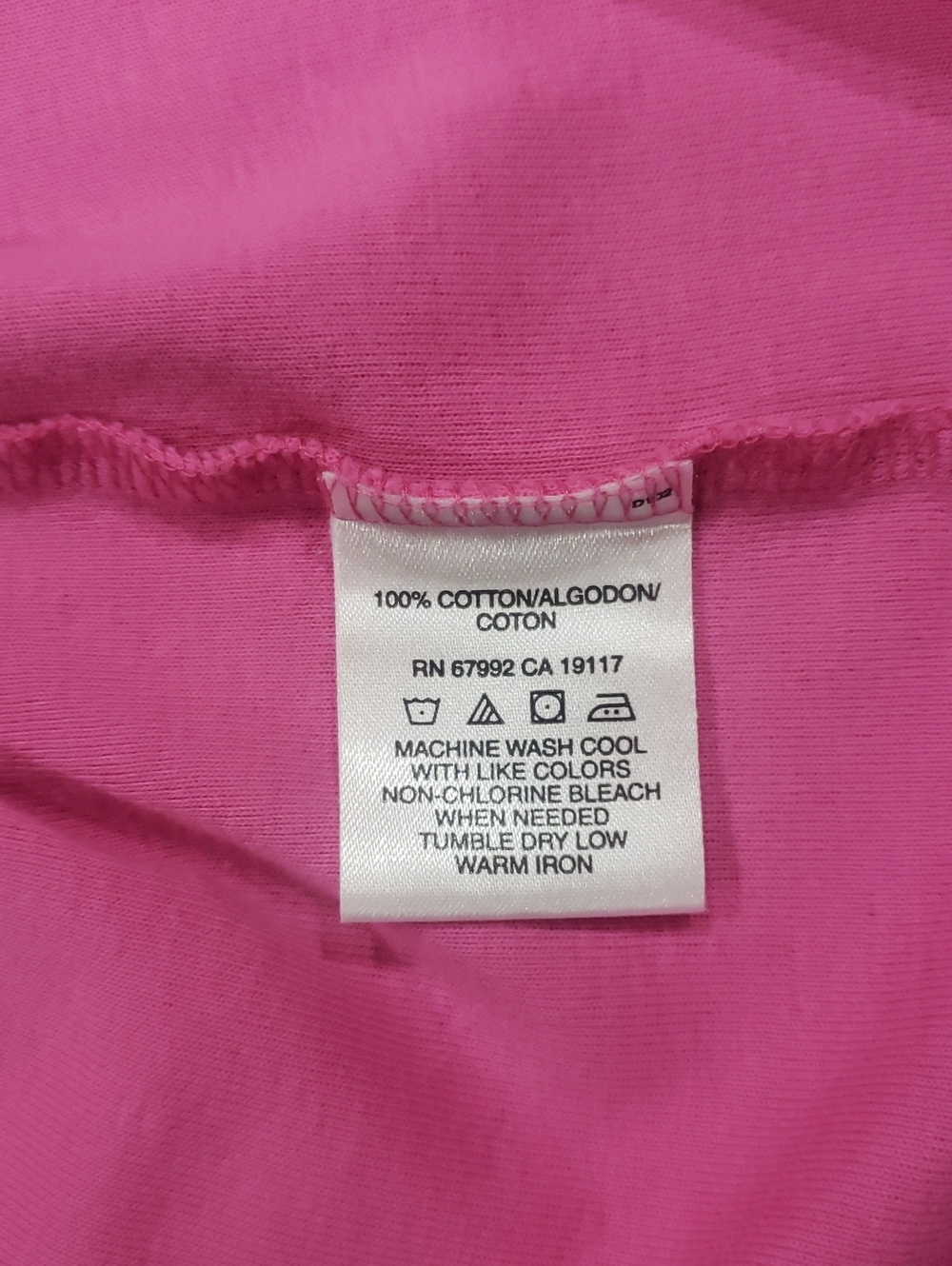 Sigrid Olsen Sport Seamless Bandeau - Bright Pink Sleeveless Top, 3X - Picture 10 of 10